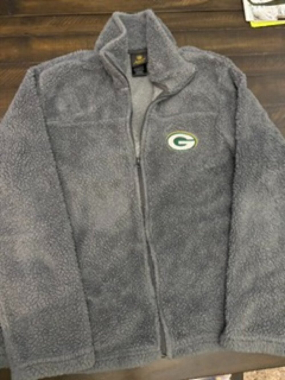 Packers Women's Zip-Up Sherpa